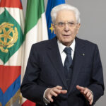 25 April, Mattarella landed in Genoa