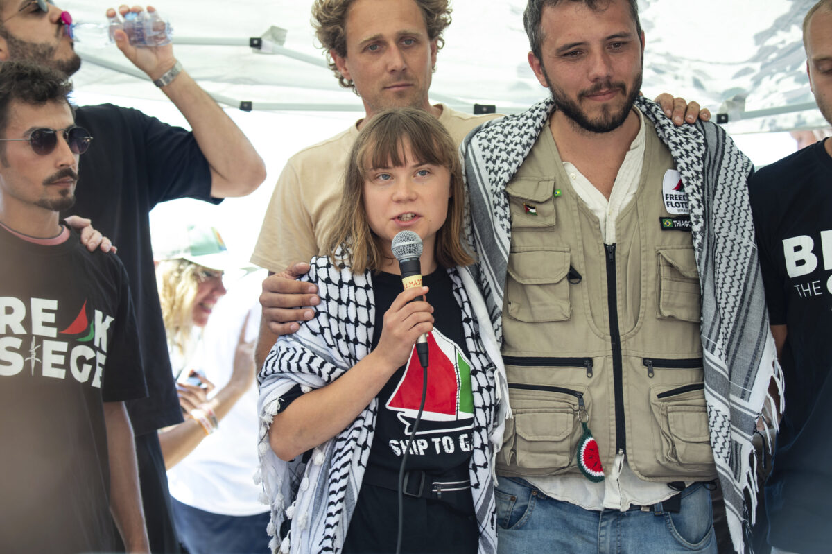 Middle East, Greta Thunberg: ‘Governments have failed, we are mobilising for Gaza’