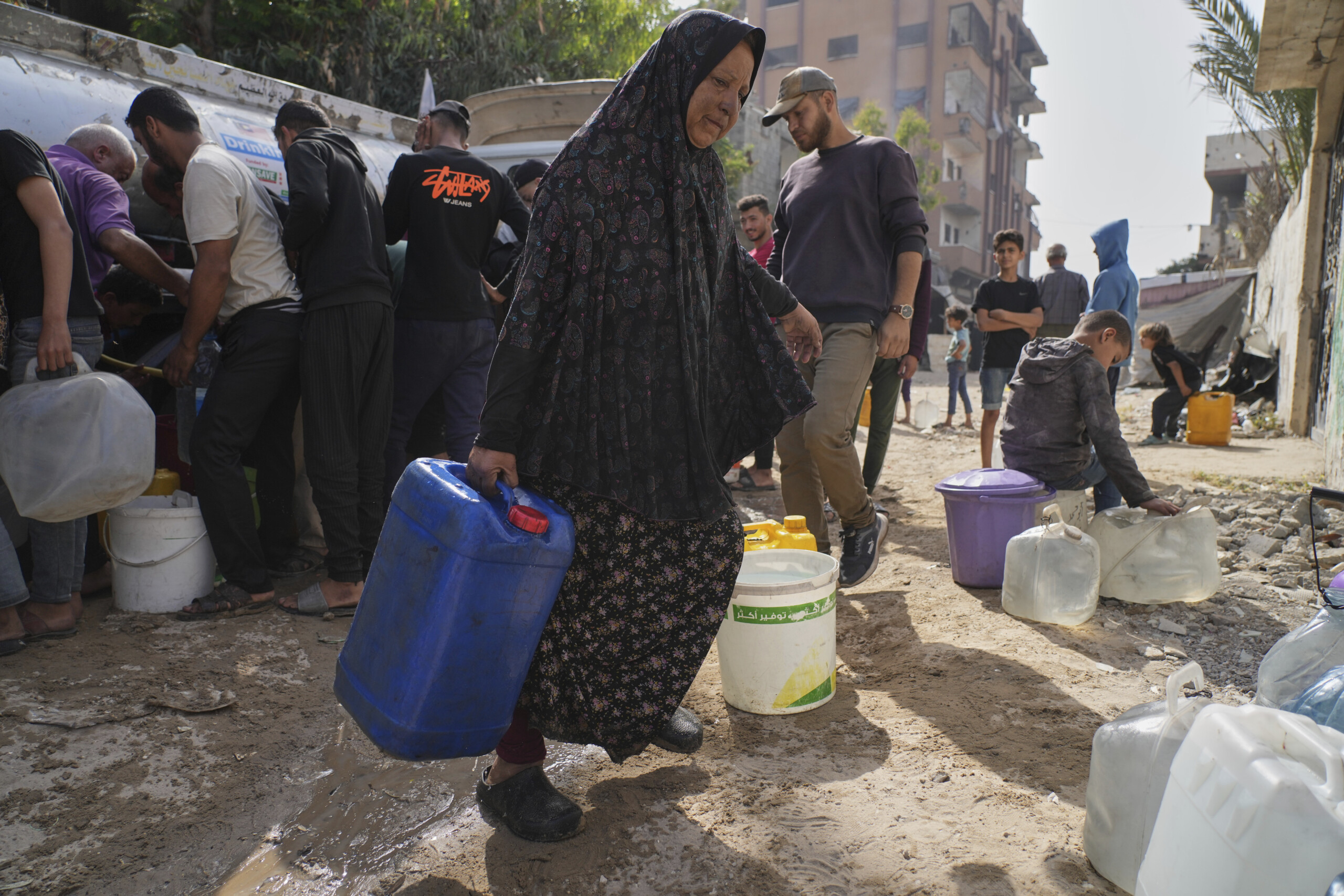 ActionAid: ‘Drinking water is almost exhausted in Gaza’ ActionAid: ‘Drinking water is almost exhausted in Gaza’