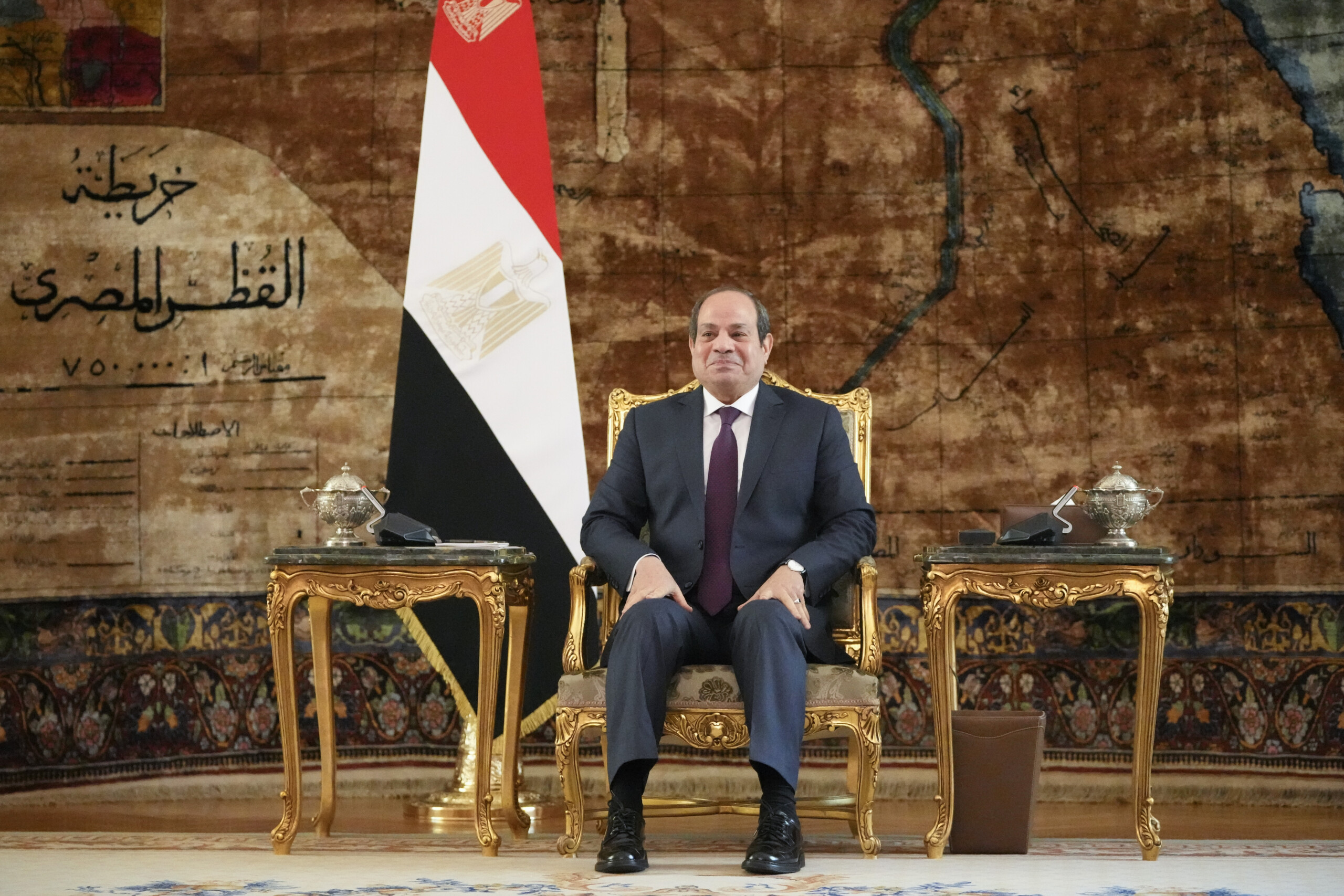 Al-Sisi: ‘There will be no real peace without the creation of a Palestinian state’ Al-Sisi: ‘There will be no real peace without the creation of a Palestinian state’