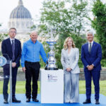 America's Cup: trophy in Naples for presentation of 37th edition