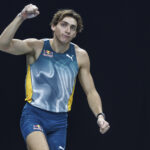 Armand Duplantis breaks the world record in pole vault with 6.28 metres