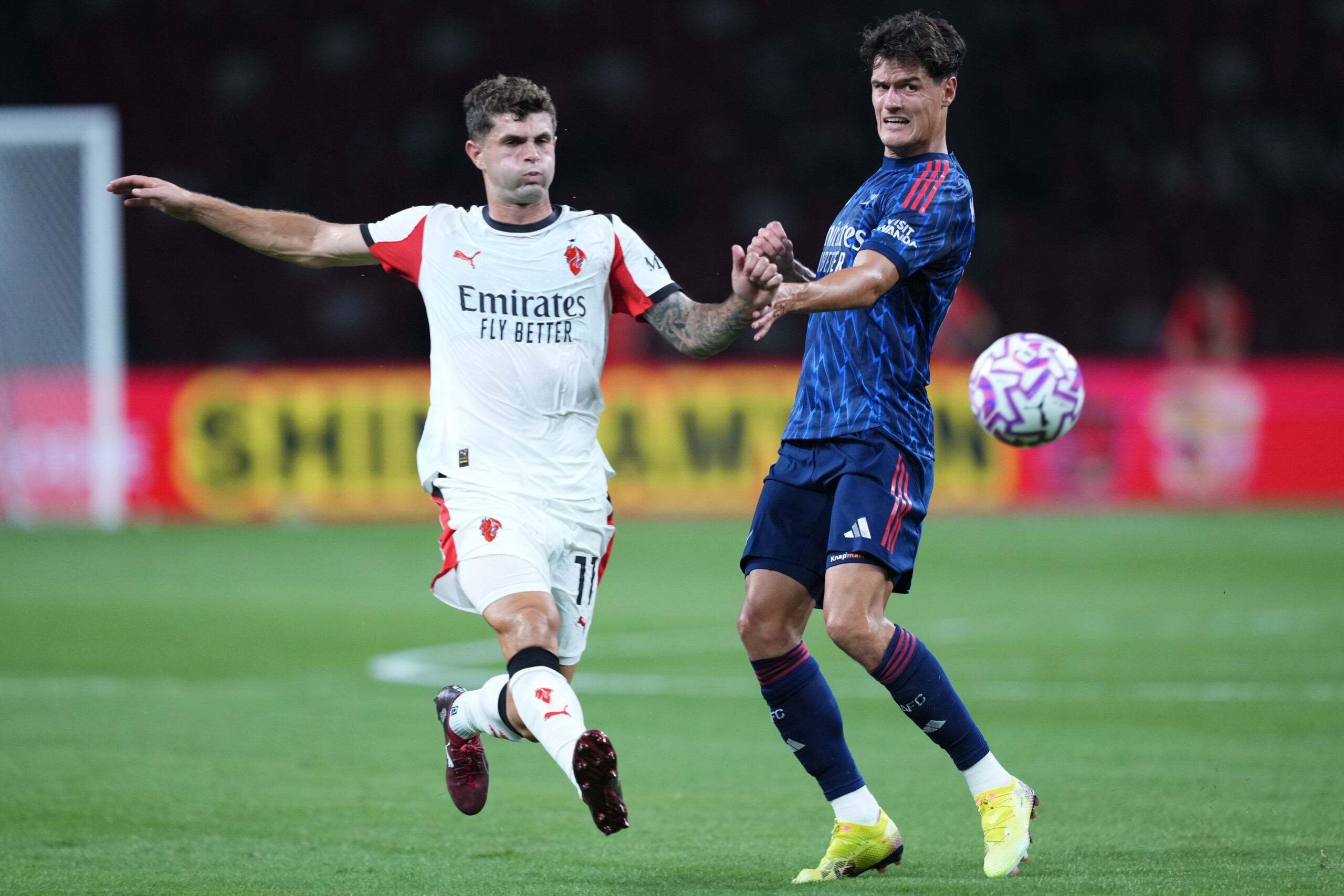 Arsenal-Milan 1-0 in friendly match, Saka spoils Allegri's debut