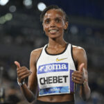Athletics: Chebet sets world record in the 5,000 metres