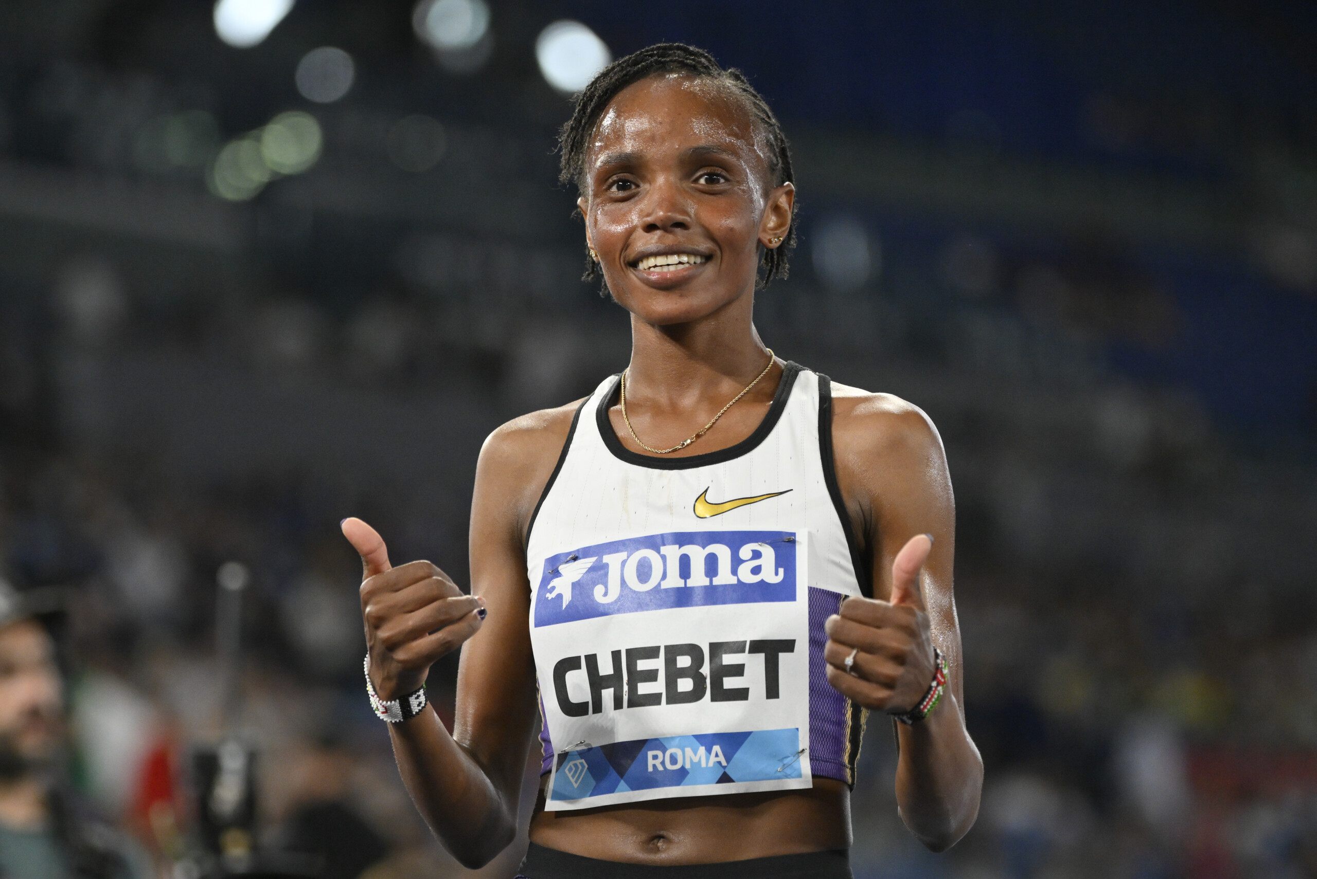 Athletics: Chebet sets world record in the 5,000 metres