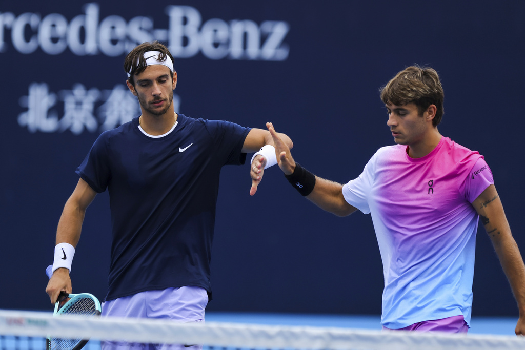 ATP Madrid, Musetti and Cobolli advance in doubles