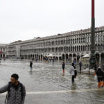 Bad weather: heavy rain and floods in the Venice area