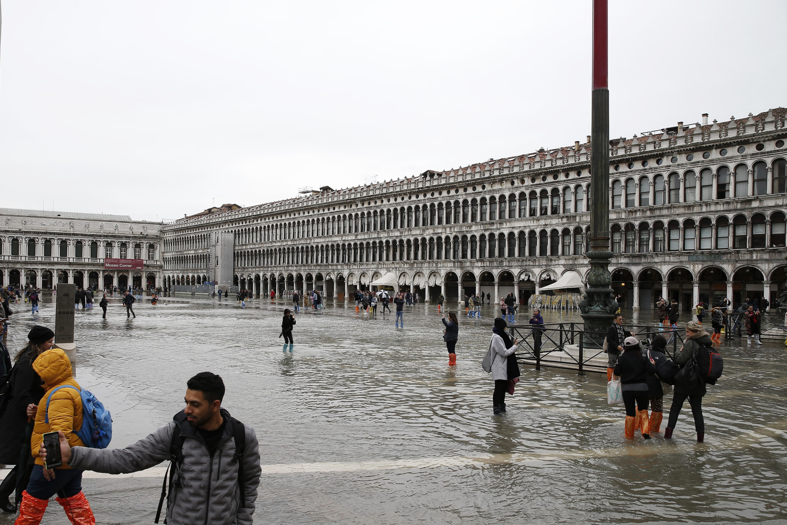 Bad weather: heavy rain and floods in the Venice area Bad weather: heavy rain and floods in the Venice area