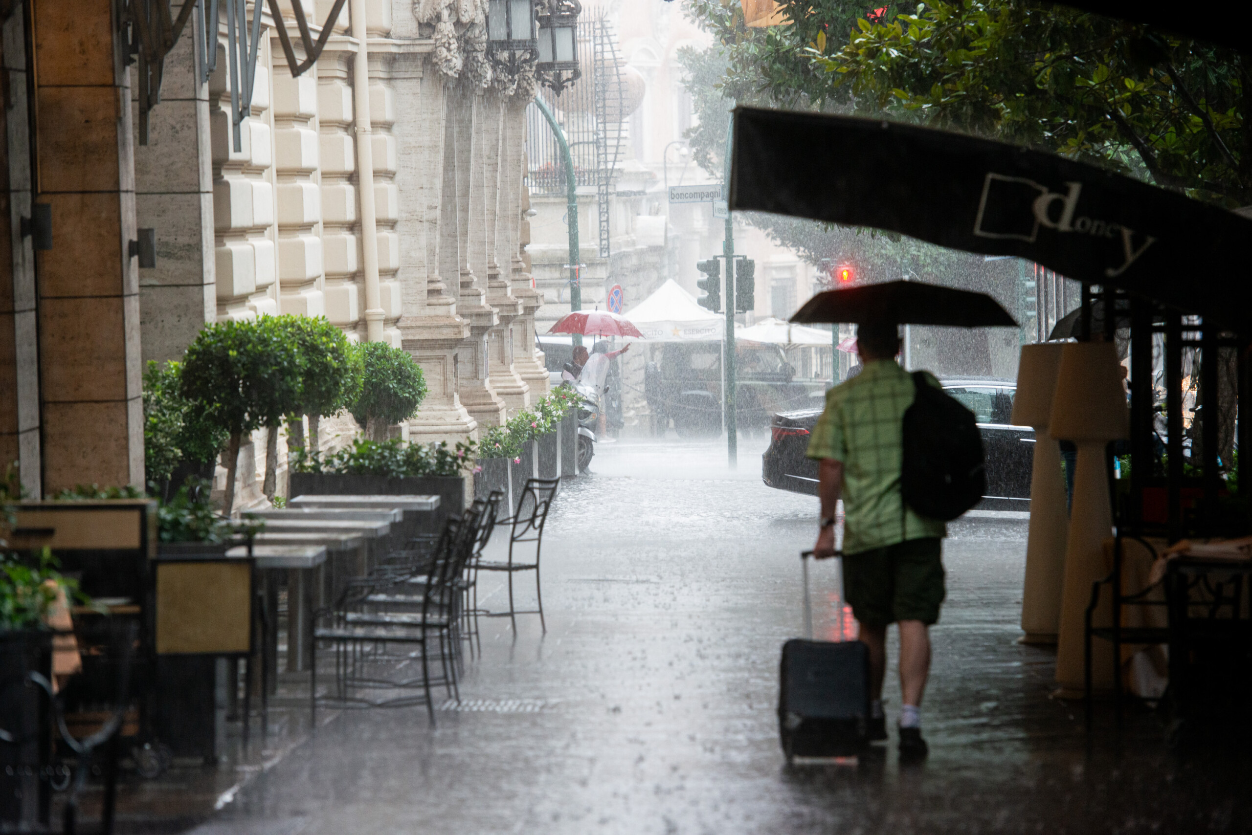 Bad weather: over 100 interventions overnight in Rome and surrounding areas