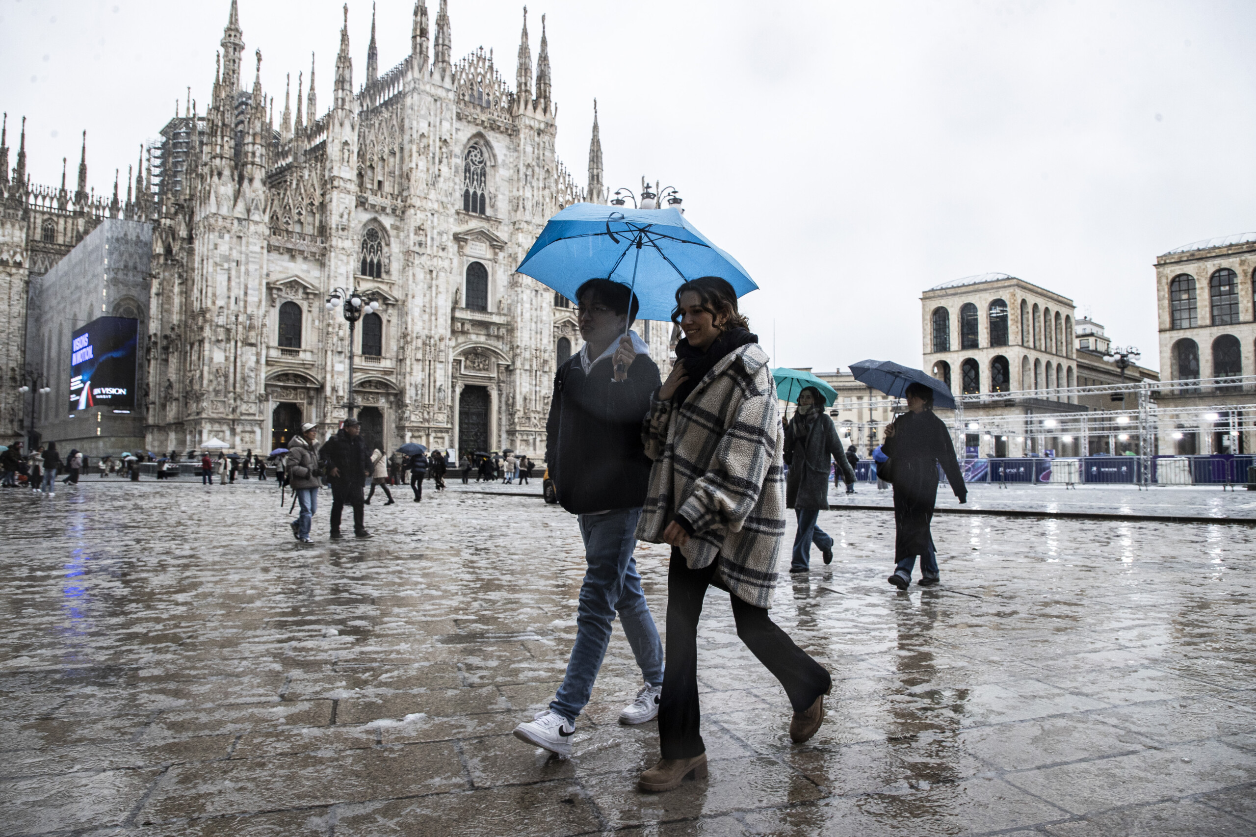 Bad weather: storm warning in Milan from midnight
