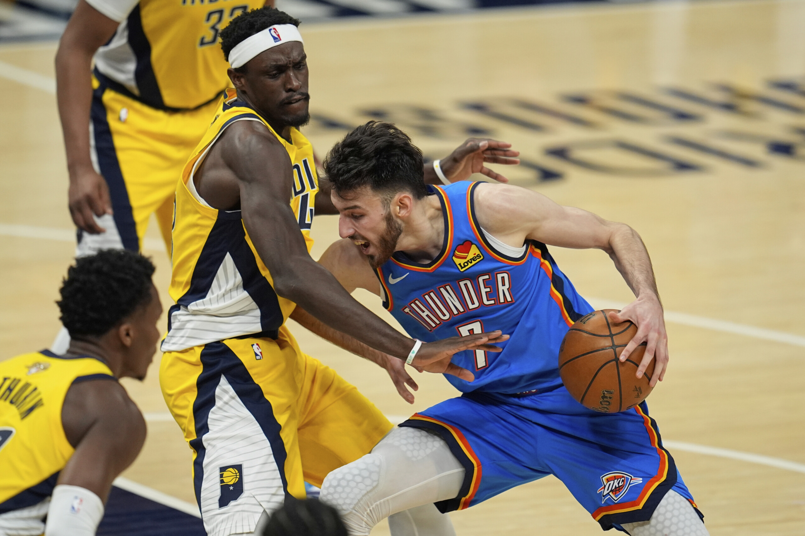 Basketball: NBA finals, Oklahoma comeback at the Pacers' home, series tied at 2-2