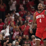 Basketball, NBA Playoffs: Houston beats Golden State 109-94, series tied at 1-1