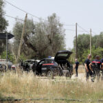 Brindisi: funeral of slain police officer, coffin greeted by long applause