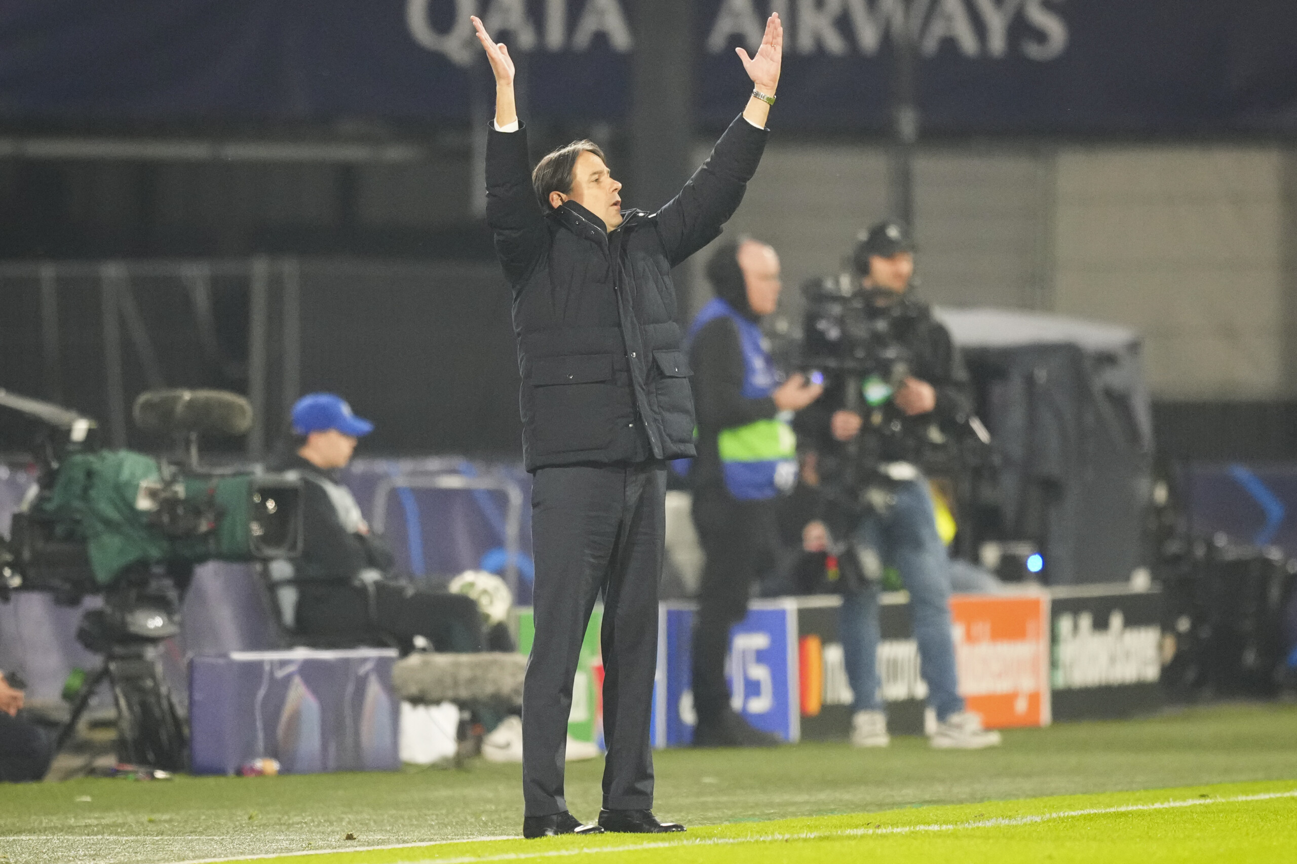 Champions, Inzaghi: ‘Very satisfied, now second half at San Siro’