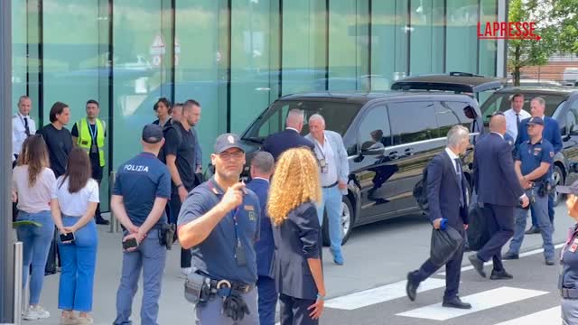 Champions League: Inter returns to Malpensa, gloomy faces and few fans