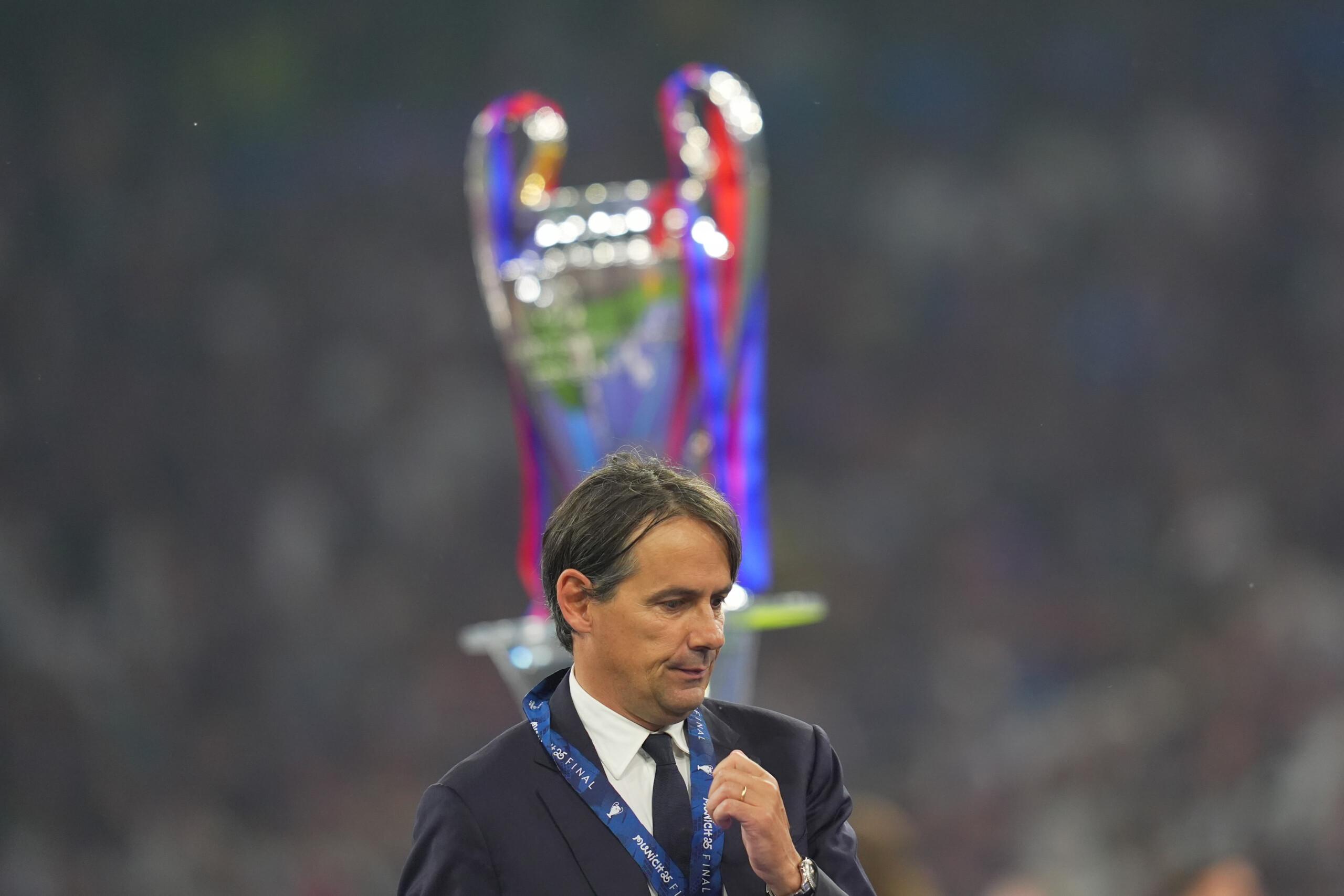 Champions League, Inzaghi receives Tapiro d'Oro: ‘PSG deserved to win’ Champions League, Inzaghi receives Tapiro d'Oro: ‘PSG deserved to win’