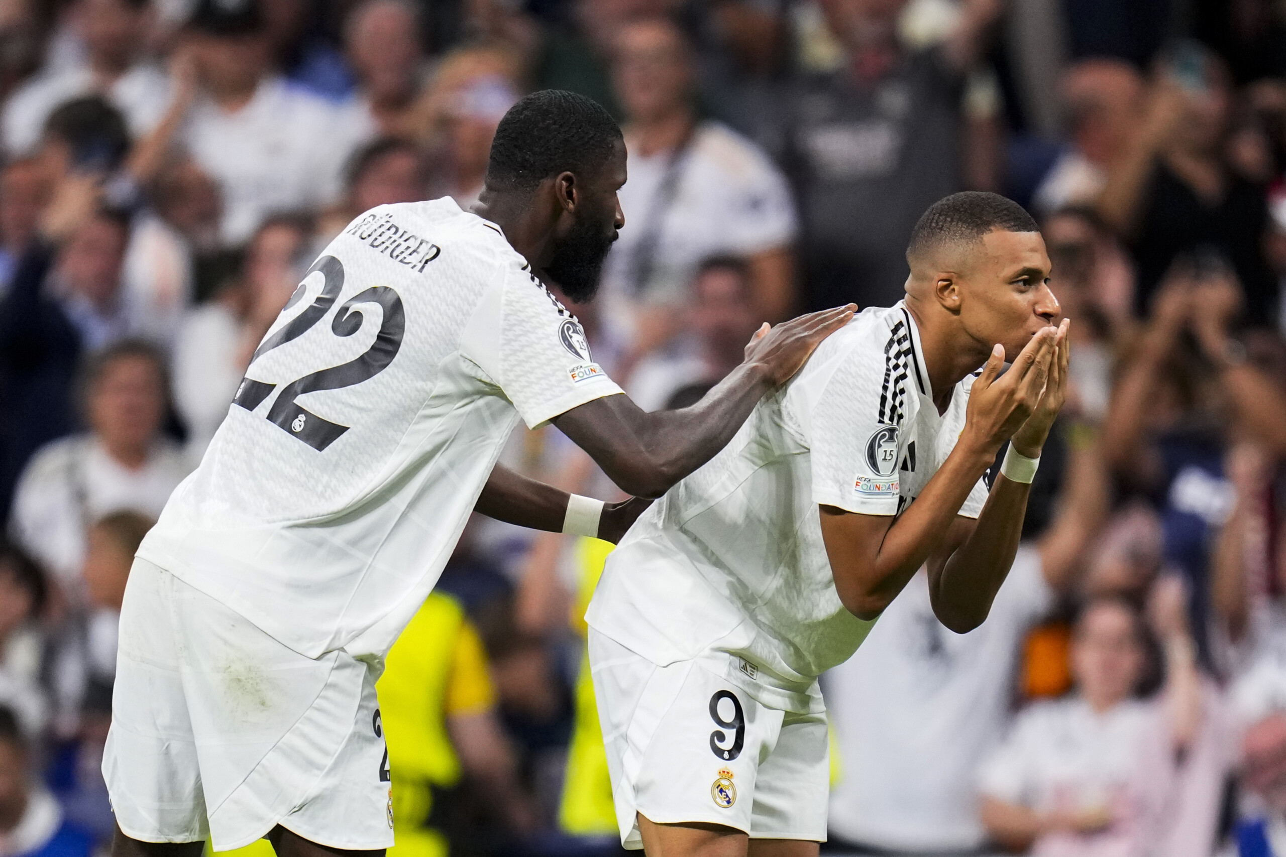 Champions, Real Madrid: only a fine from UEFA for Mbappé and Rüdiger