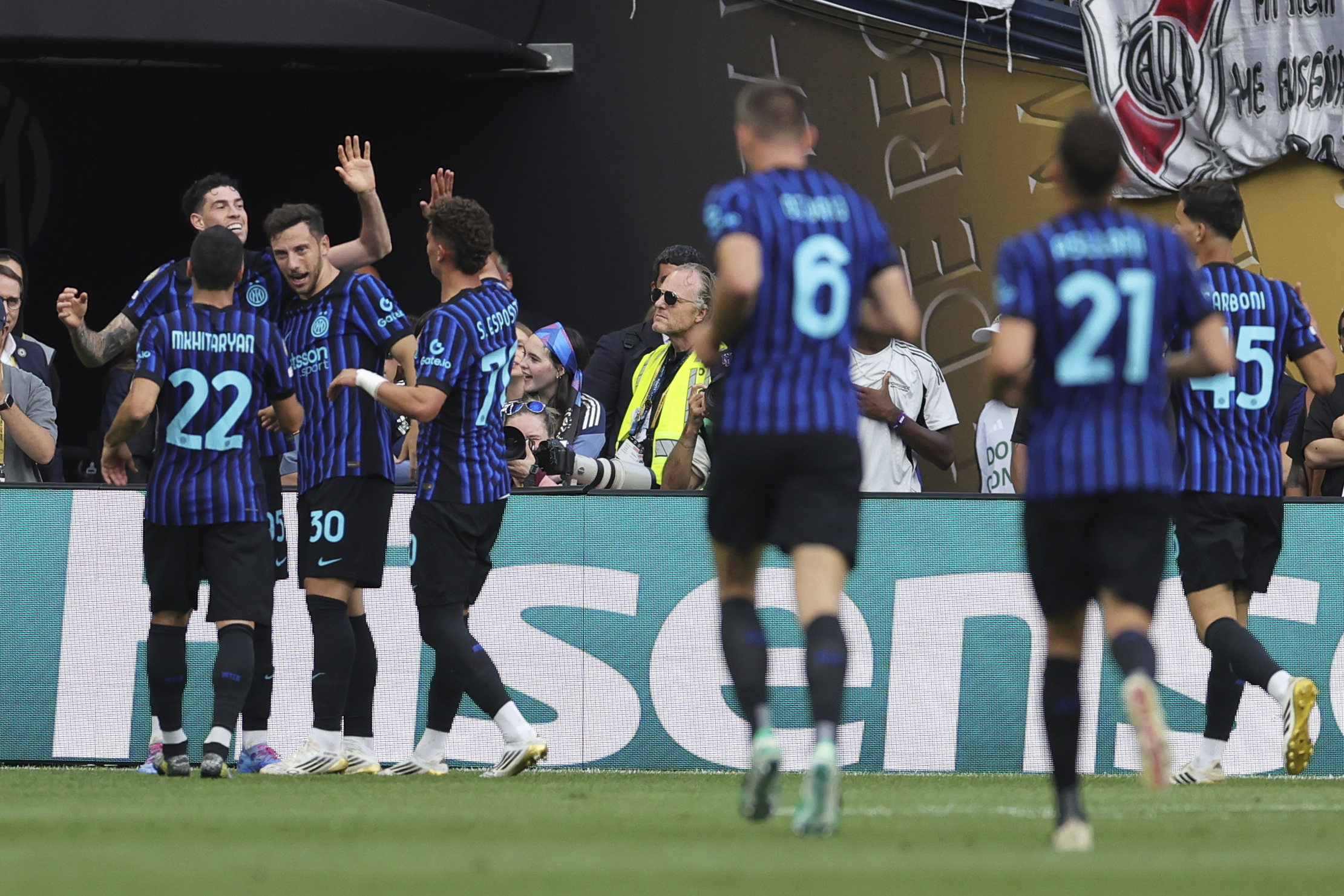 Club World Cup, 2–0 win over River Plate: Inter reach the round of 16