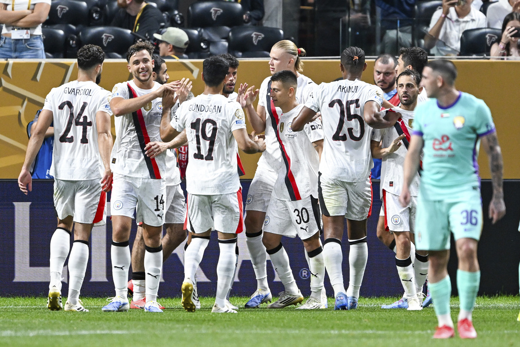 Club World Cup: Manchester City overwhelms Al-Ain, England and Juventus advance to the round of 16