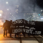 Cospito case: 10 convictions for Milan march, sentences of up to 4 years and 7 months