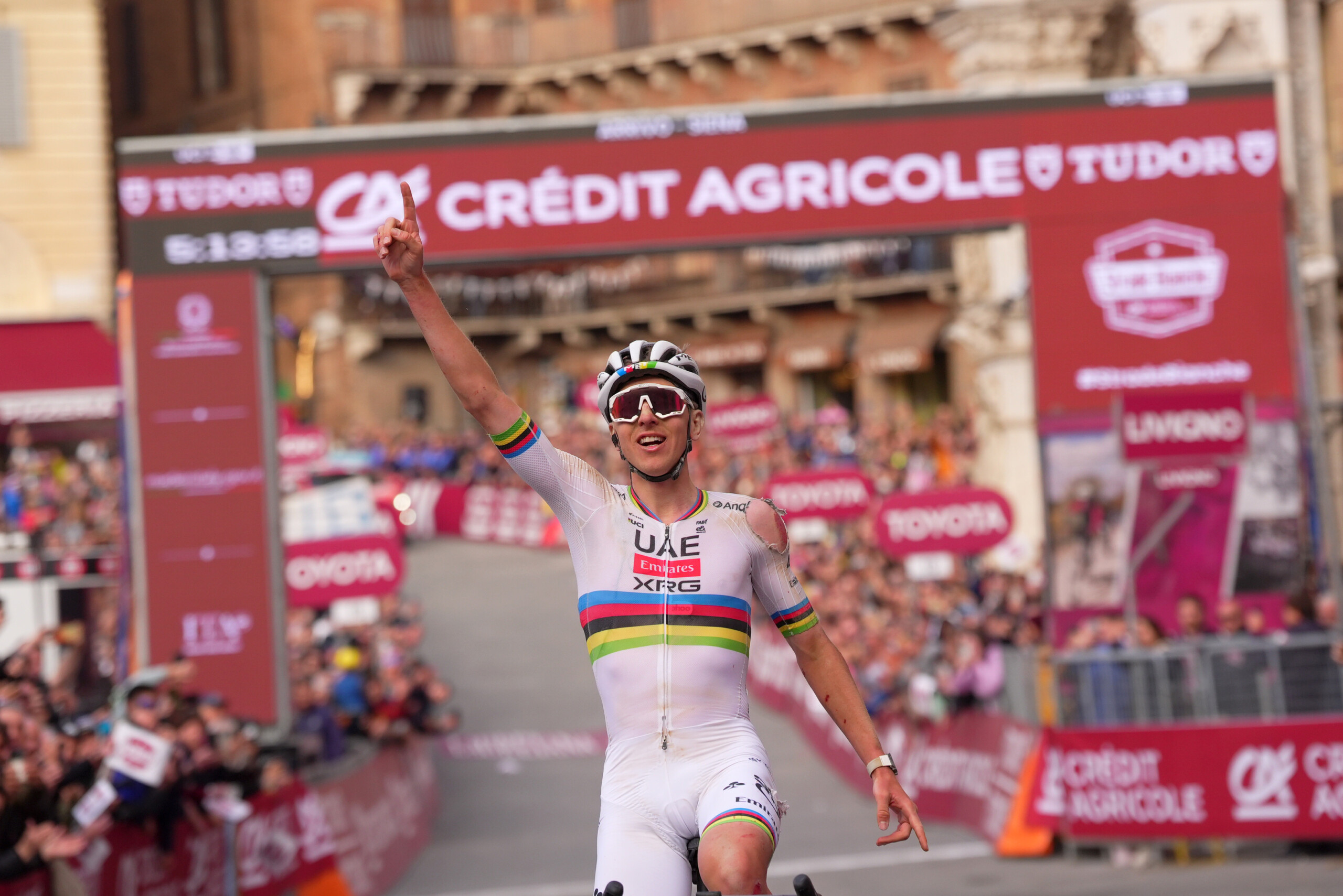 Cycling: Pogacar Wins Strade Bianche and Completes Hat-Trick Cycling: Pogacar Wins Strade Bianche and Completes Hat-Trick