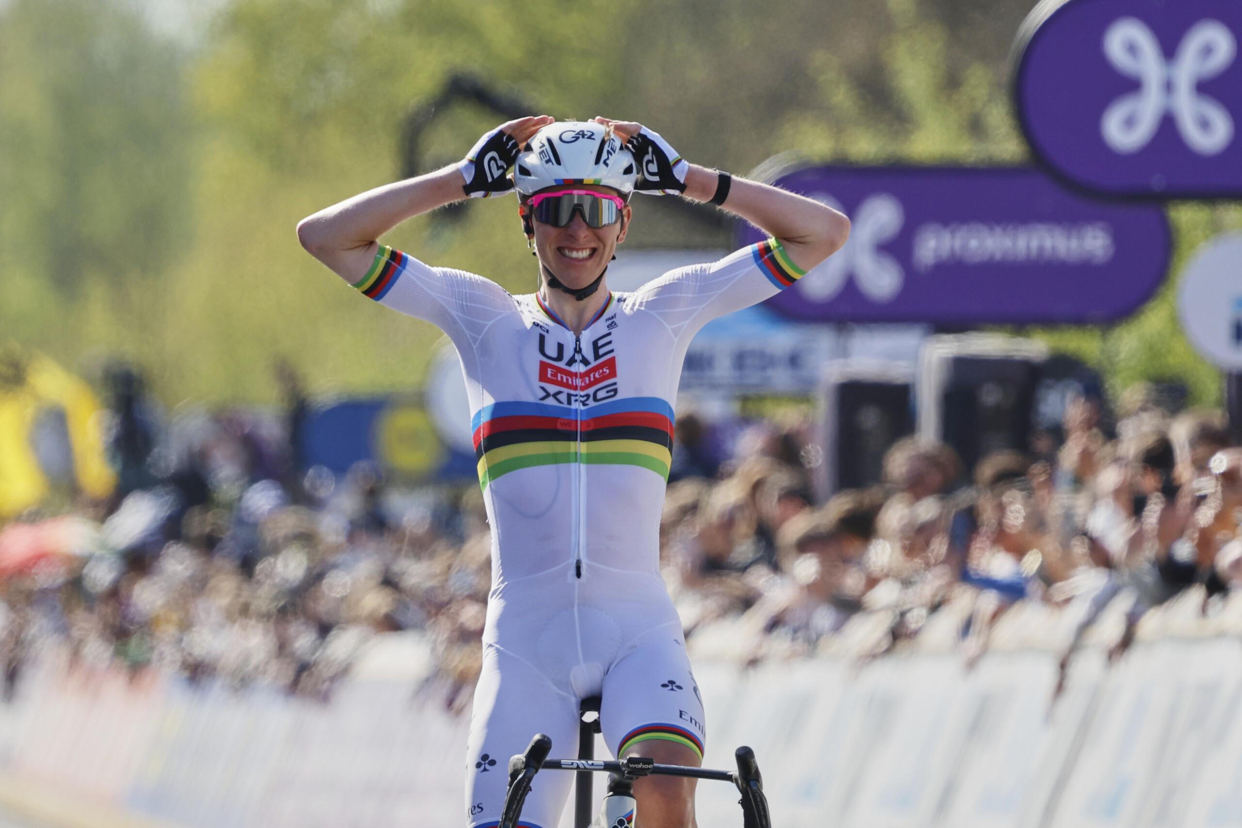 Cycling, Pogacar wins the Tour of Flanders