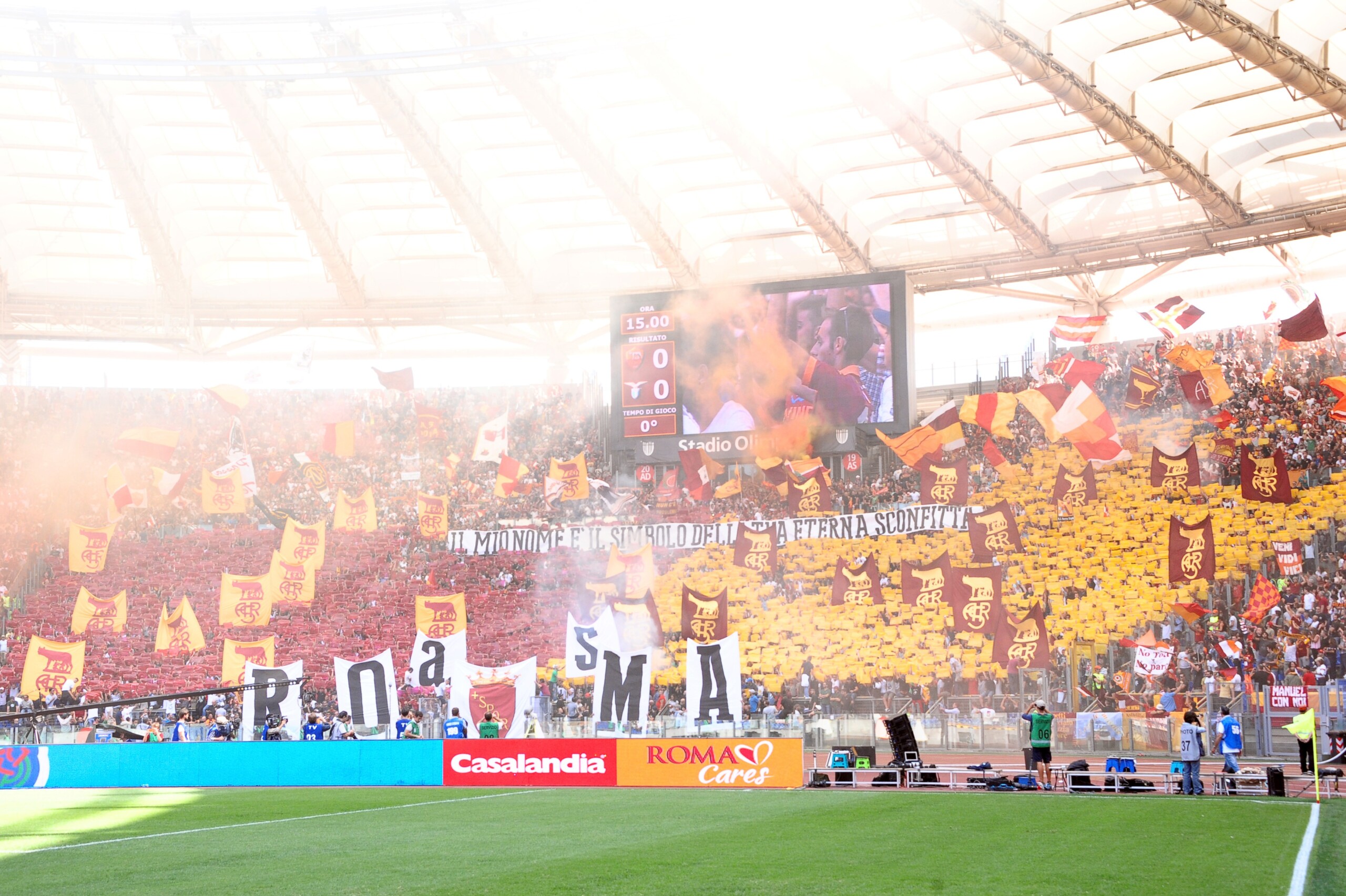 Drug dealing in Rome's Curva Sud, two ultras arrested Drug dealing in Rome's Curva Sud, two ultras arrested