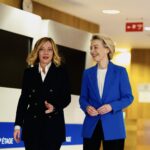EU, new phone call yesterday between von der Leyen and Meloni: topics include Ukraine and tariffs