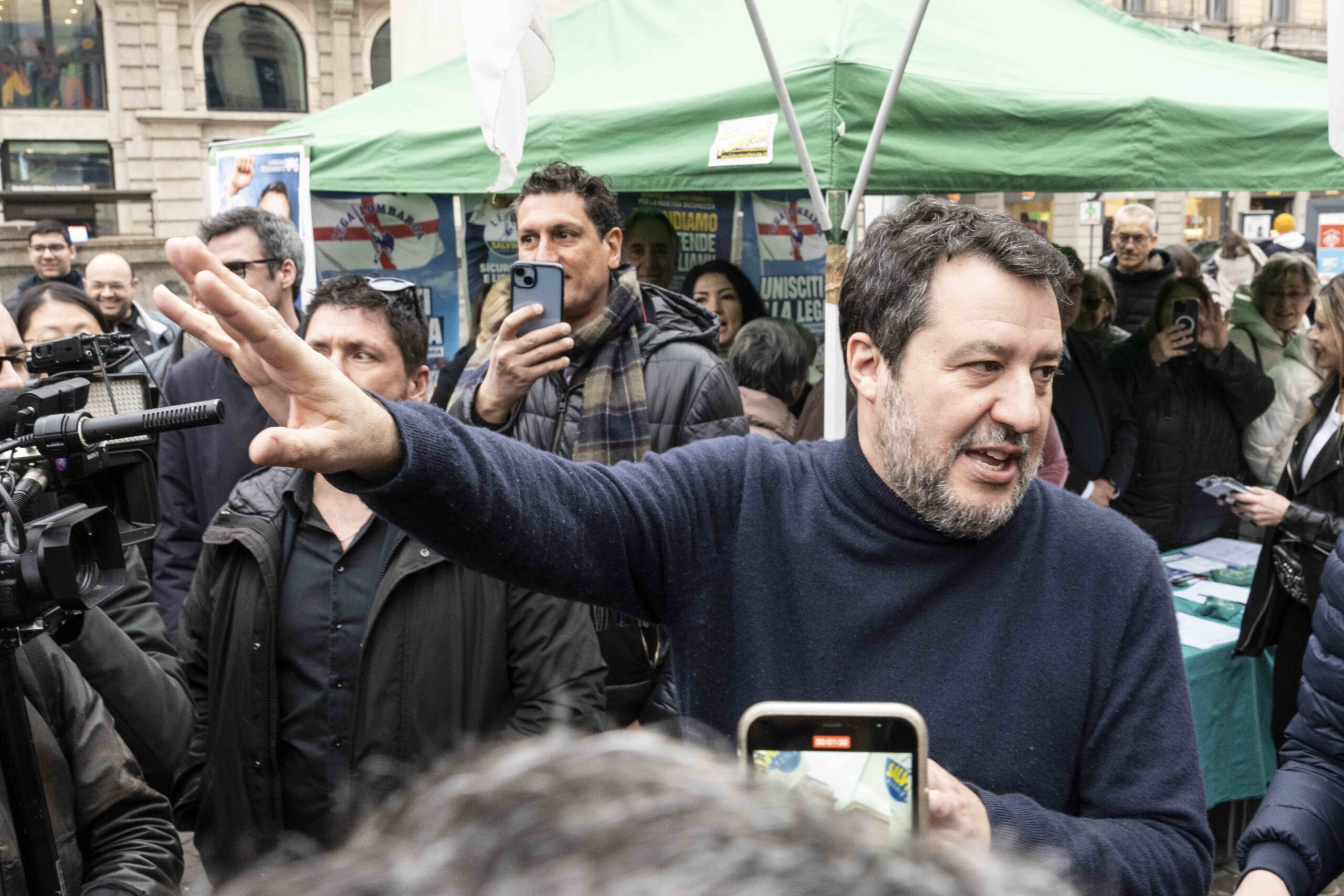 EU, Salvini: ‘Priority to hospitals and salaries, not European armies