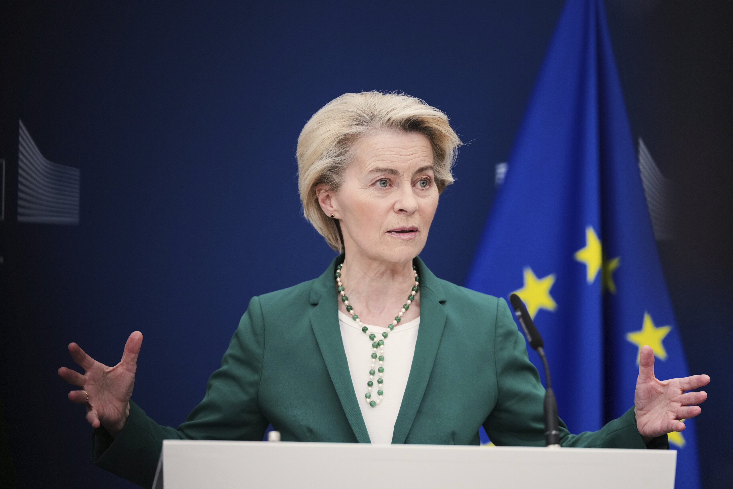 EU, von der Leyen: ‘Get President Mattarella well’