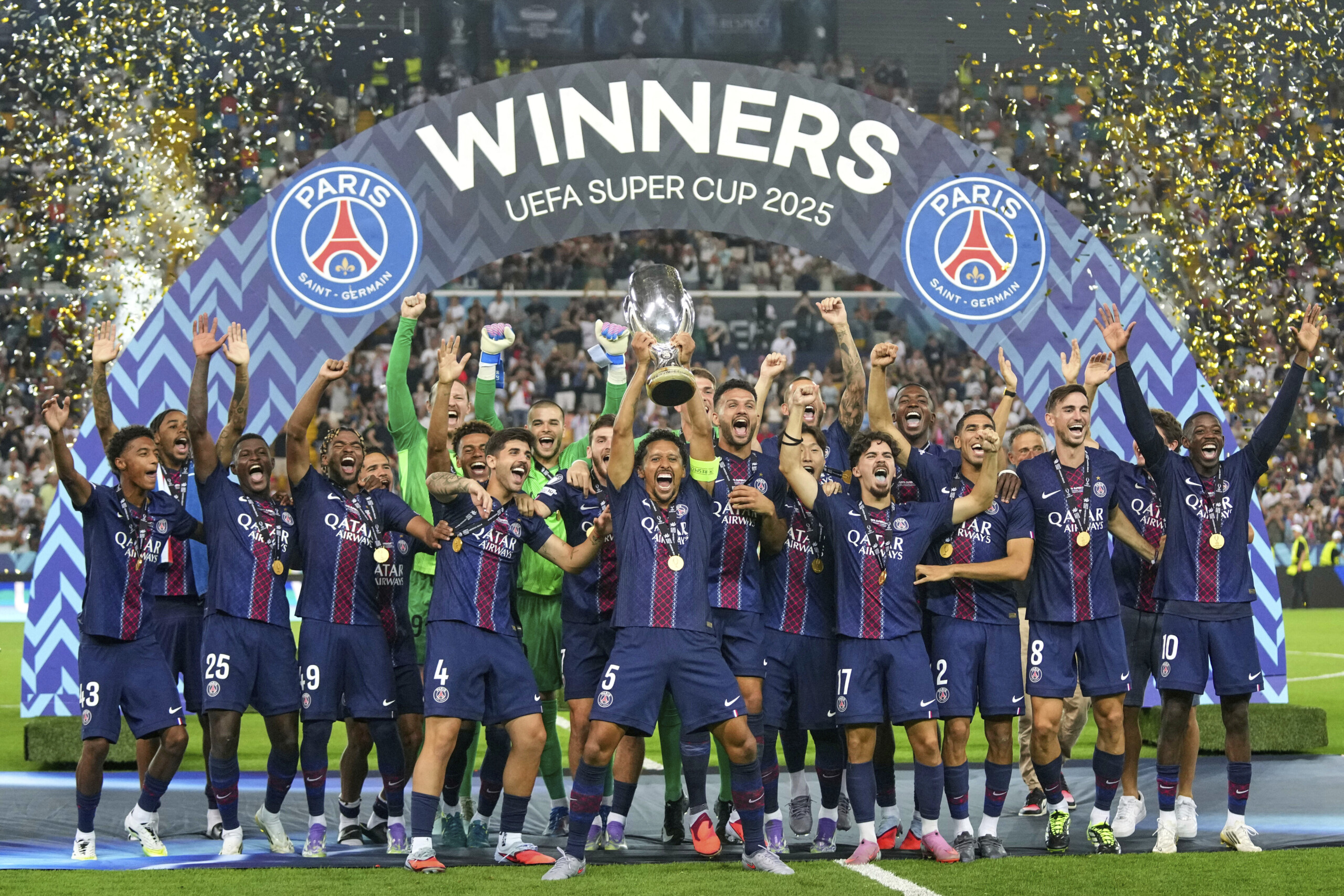 European Super Cup: PSG wins title, Tottenham defeated 6-5 on penalties