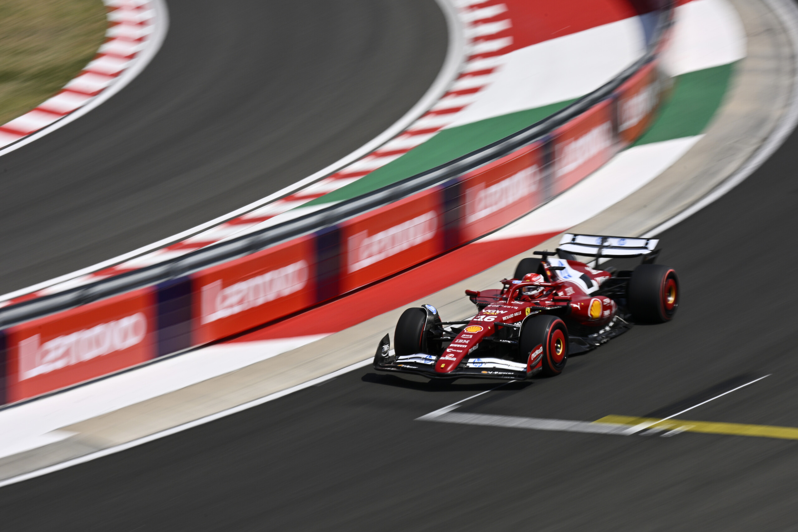 F1: Hungarian GP, Leclerc on Pole Position Ahead of McLarens