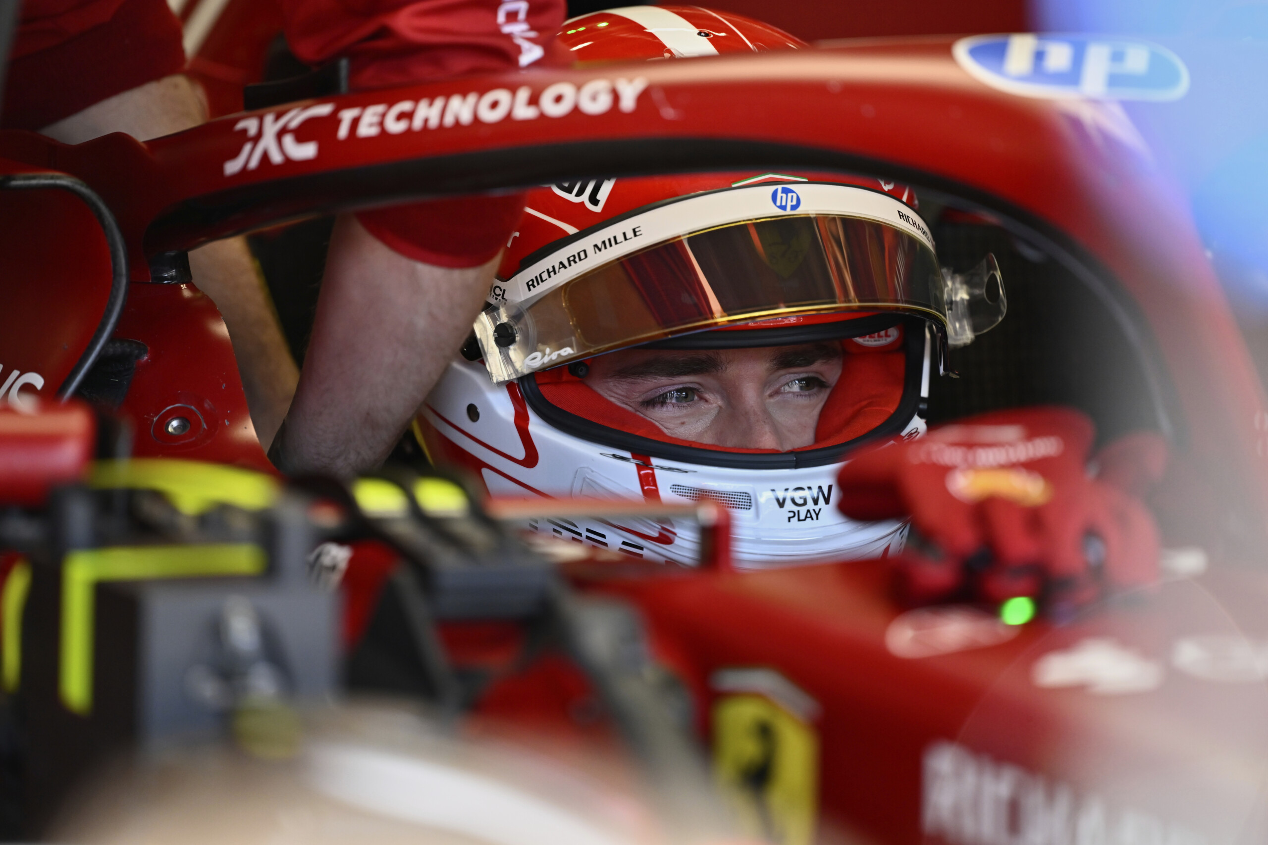 F1, Leclerc: 'Podiums give confidence, Ferrari is improving but still not enough' F1, Leclerc: 'Podiums give confidence, Ferrari is improving but still not enough'