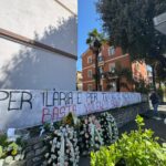Femicide Rome: coffin of Ilaria Sula arrives outside her home in Terni