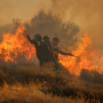 Fire in Crete: 5,000 tourists evacuated