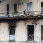 Fire in Milan, woman's partner at police station: she jumped from fourth floor to escape flames