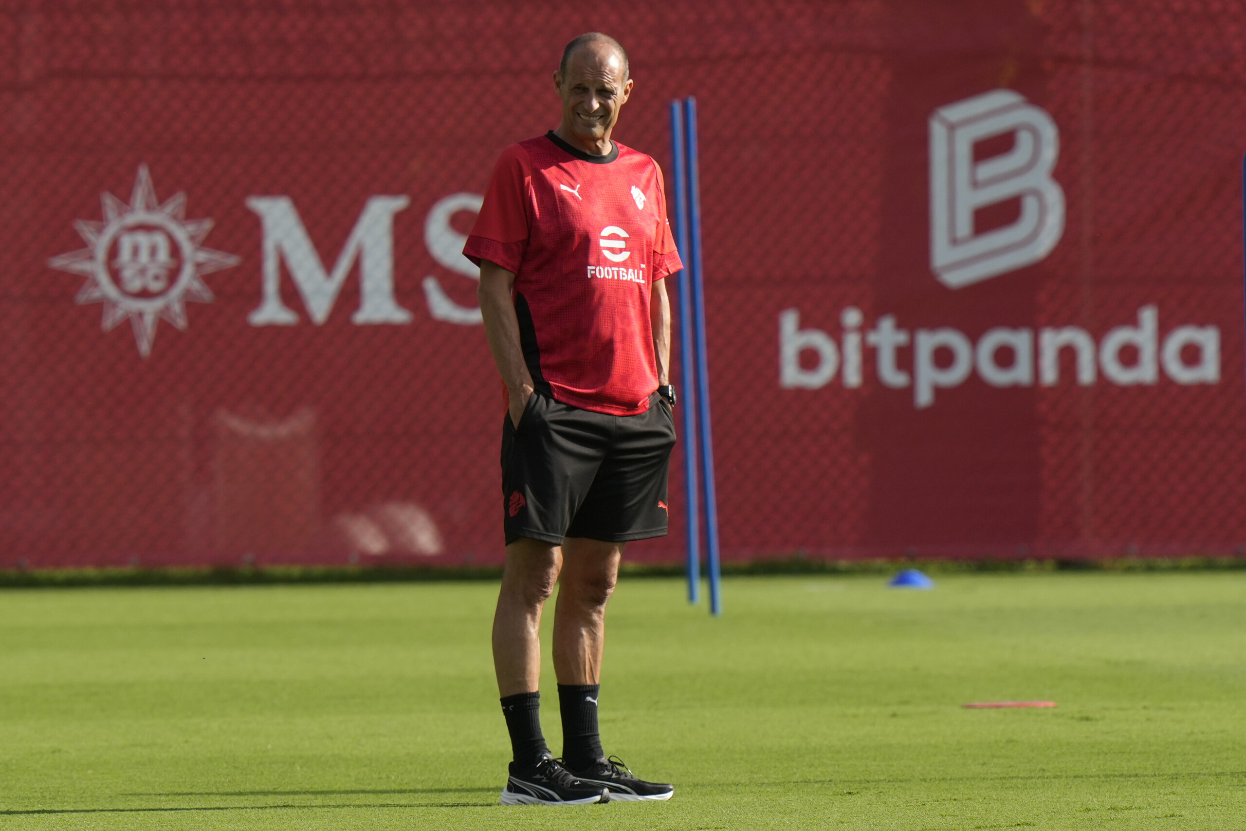 Football, Allegri: ‘Satisfied with Milan's work so far’