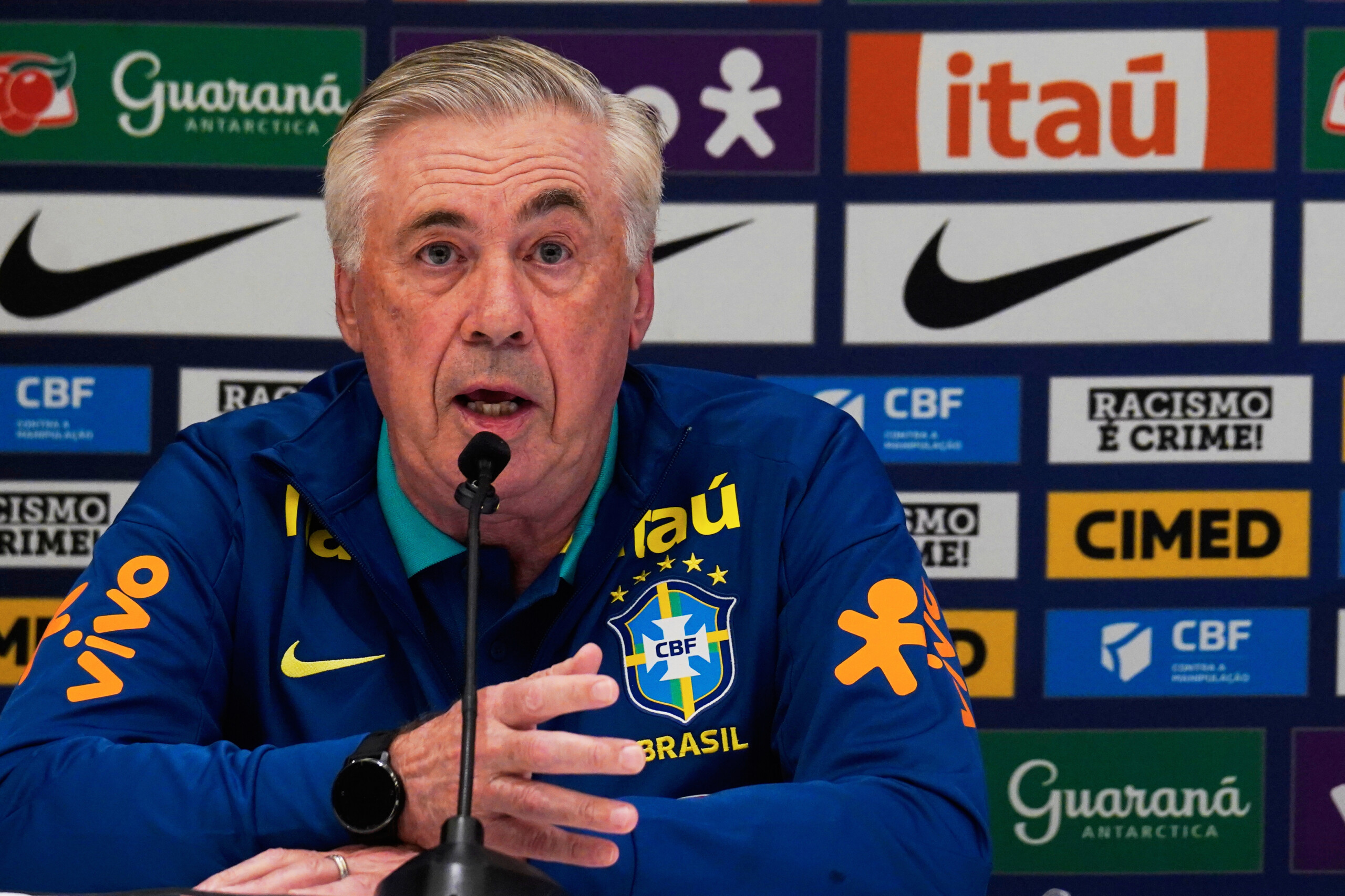 Football, Ancelotti: ‘A special match, being on the Brazil bench is a gift’