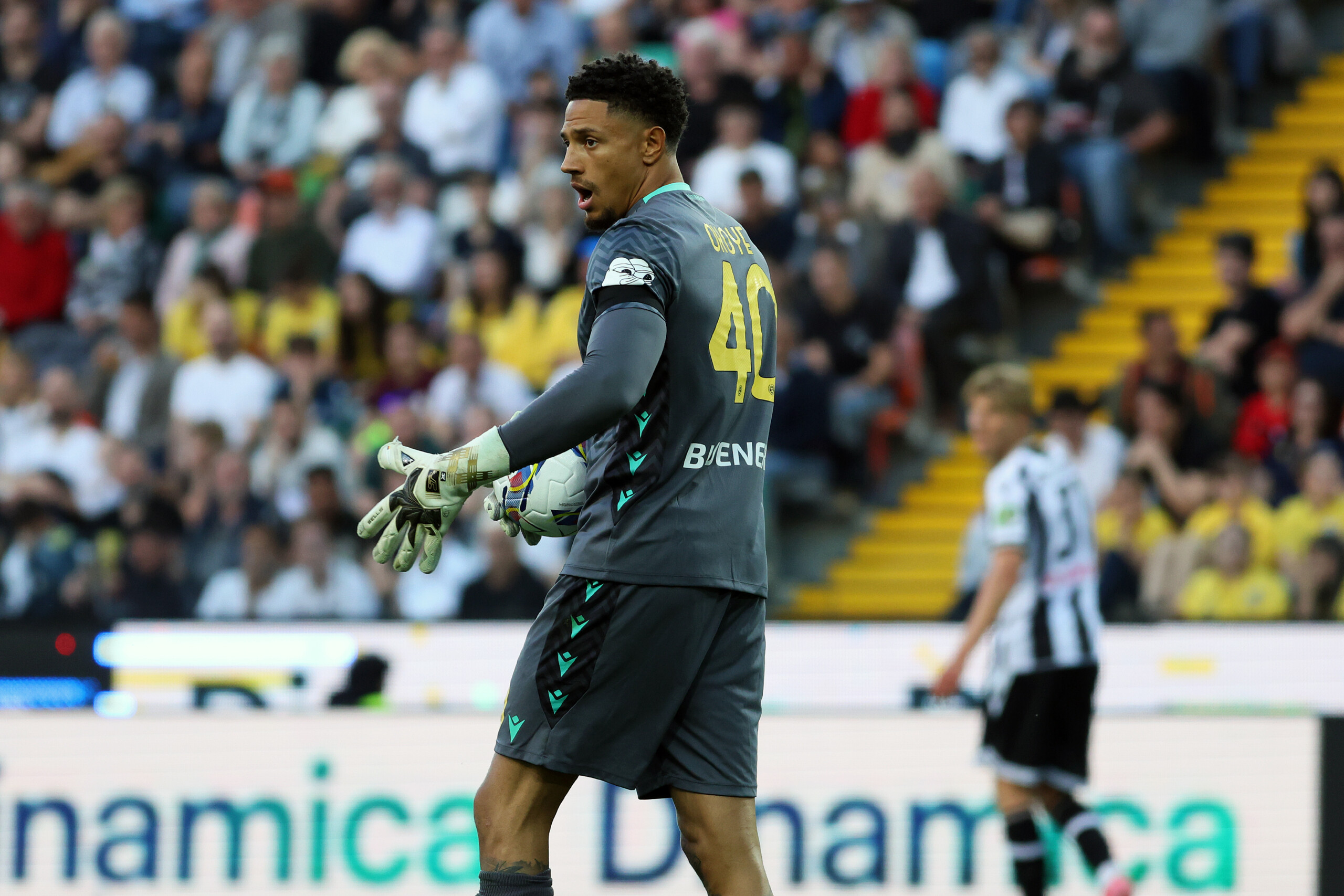 Football: betting on yellow cards, Udinese goalkeeper Okoye faces trial Football: betting on yellow cards, Udinese goalkeeper Okoye faces trial