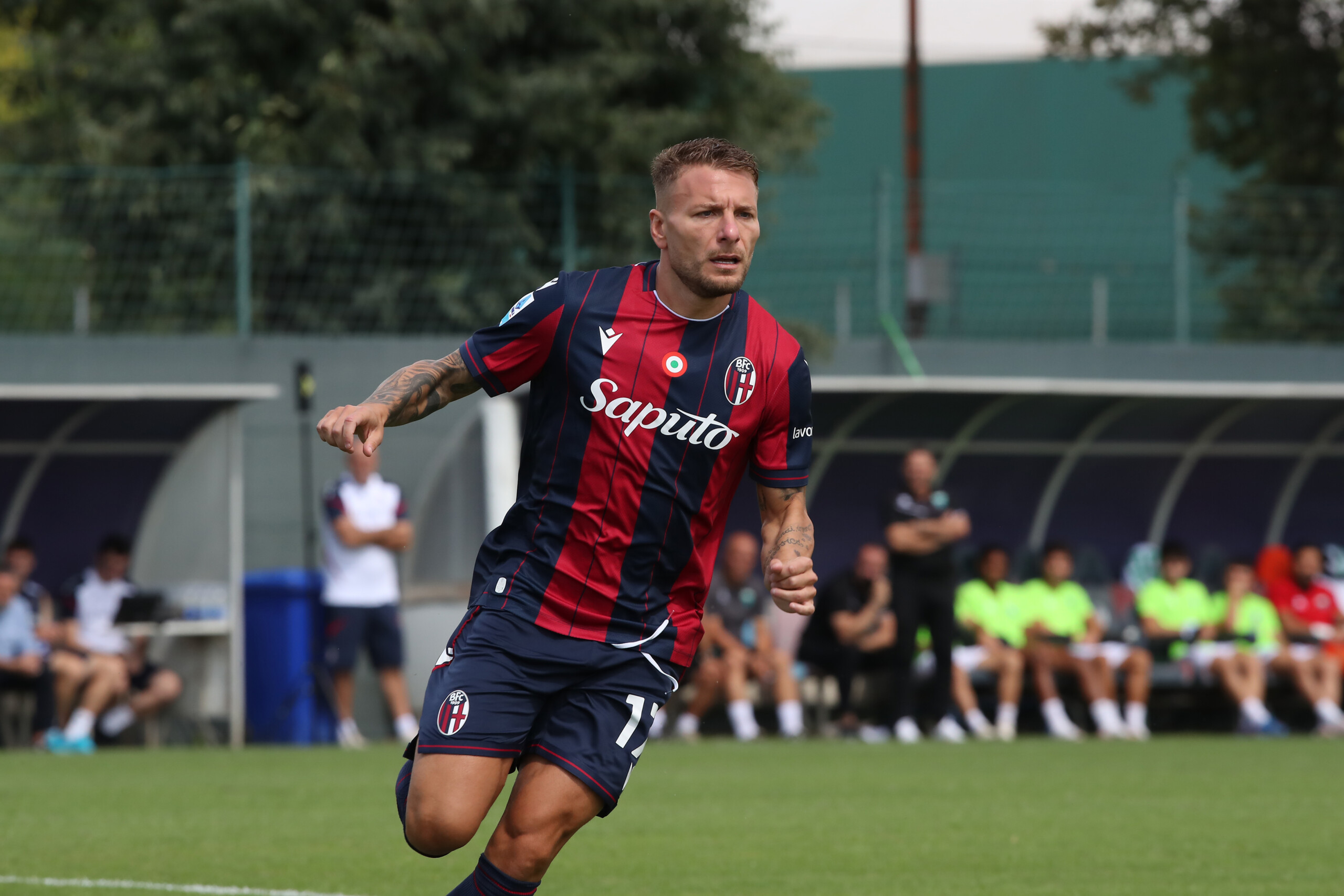 Football: Bologna-Levadeiakos 3-2 with a brace from Immobile, Bernardeschi misses out