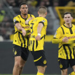 Football: Bundesliga, Borussia Dortmund 3-2 Borussia Mönchengladbach