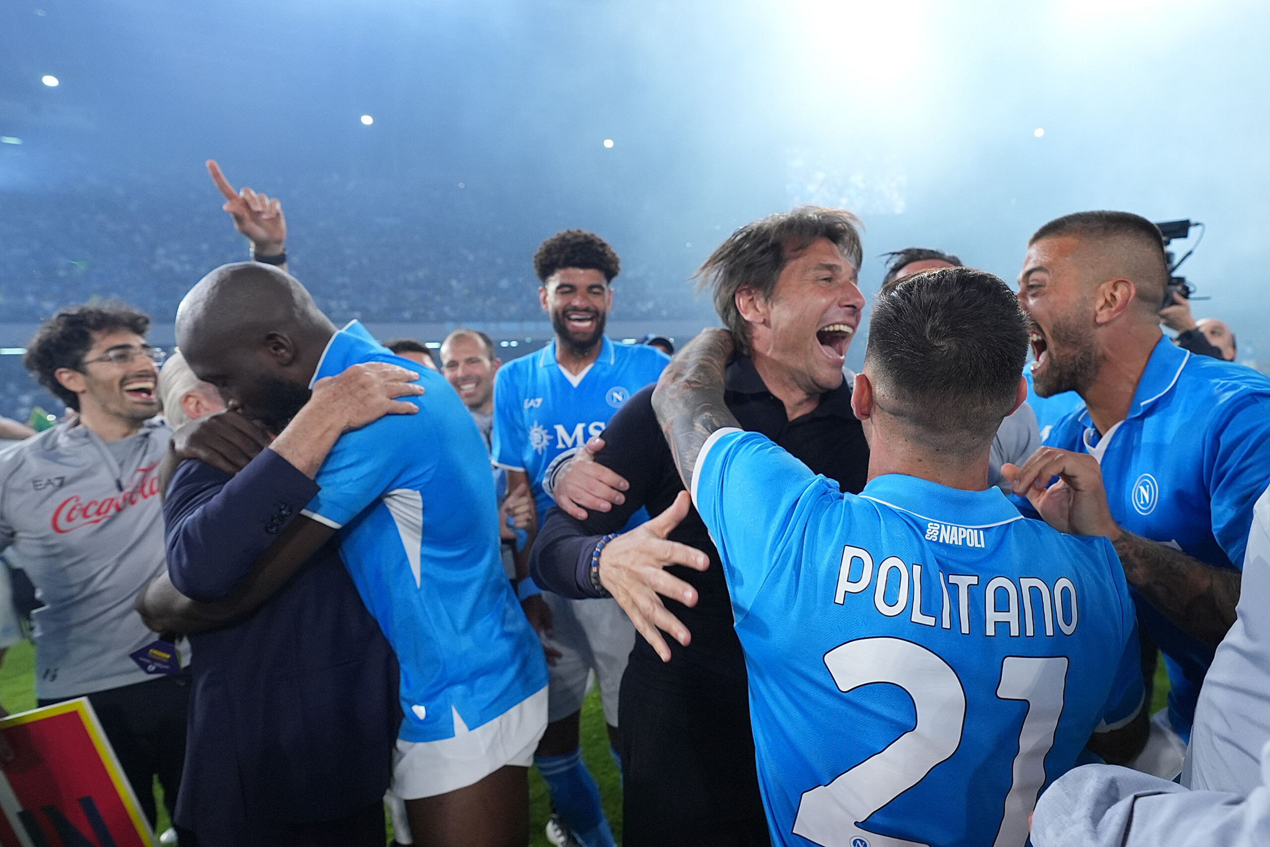 Football, Conte: “Naples gives so much, it's hard to find this kind of passion elsewhere”