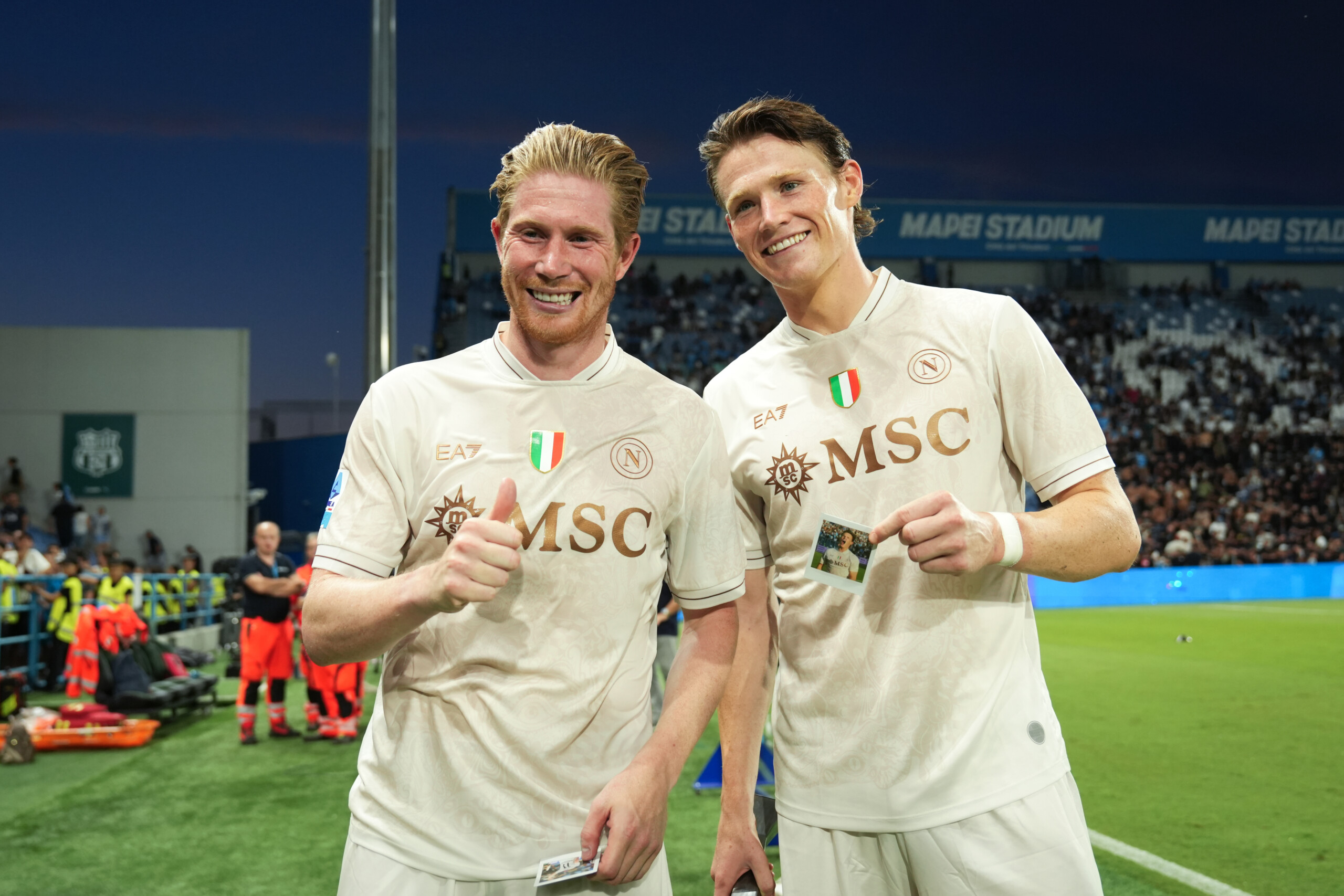 Football, De Bruyne and Mc Tominay: ‘It's great to start like this’