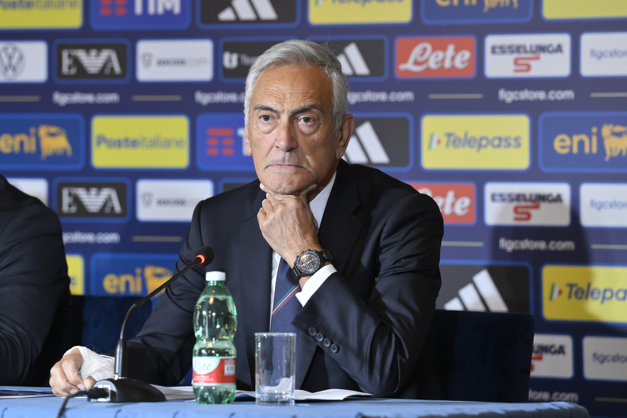 Football, Gravina: ‘Italy out of FIFA's top ten? The goal is the World Cup’
