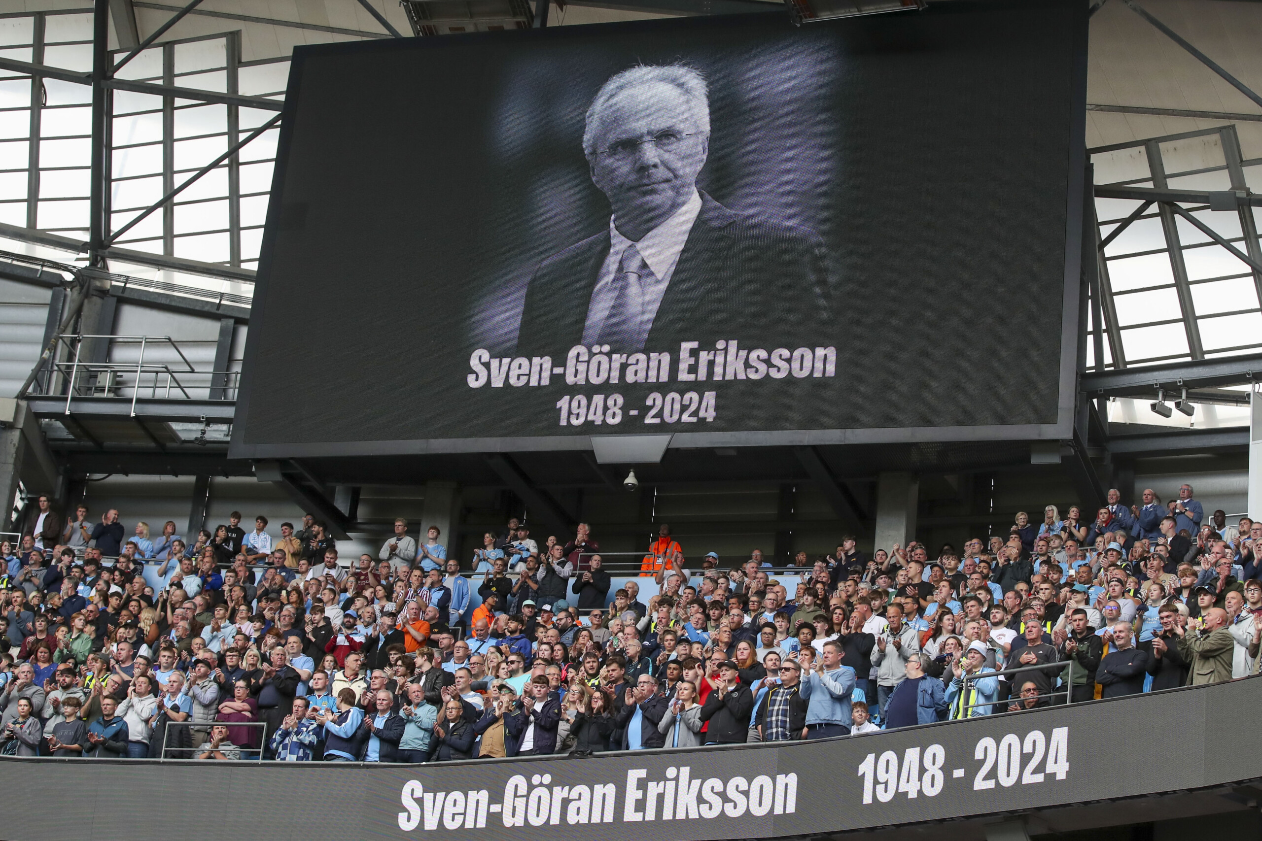 Football: Lazio remembers Eriksson one year after his death