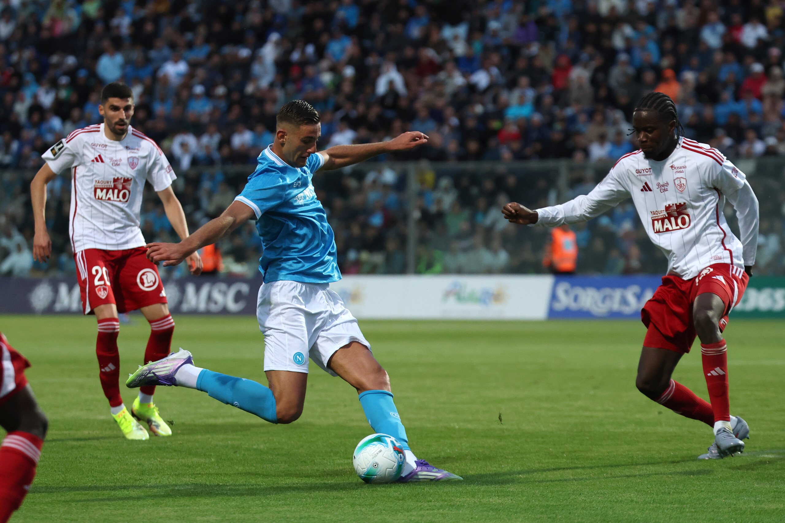 Football: Napoli defeated 1–2 by Brest in a pre-season friendly