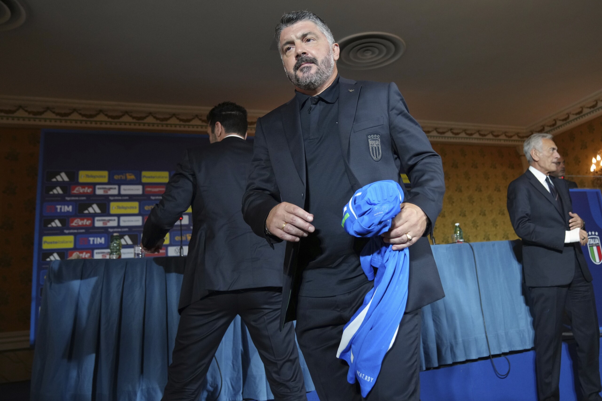 Football: National Team, Gattuso visits Atalanta with Buffon in Zingonia
