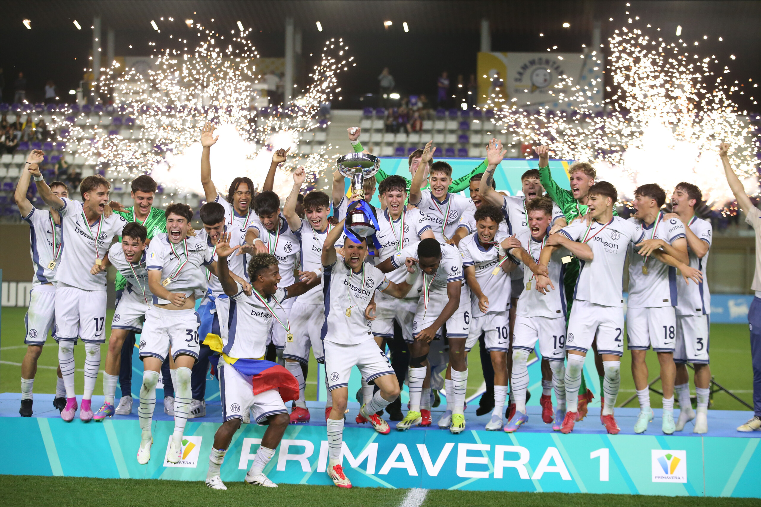 Football, Primavera: Inter beat Fiorentina 3–0 to win the title