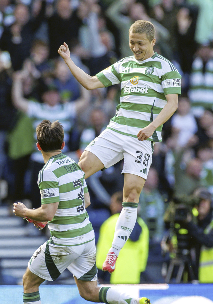 Football: Scotland, 55th title for Celtic, matching Rangers Football: Scotland, 55th title for Celtic, matching Rangers