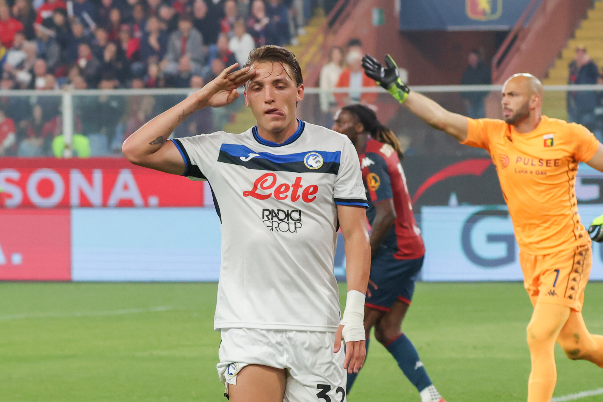 Football, Serie A: Genoa–Atalanta 2–3 Football, Serie A: Genoa–Atalanta 2–3